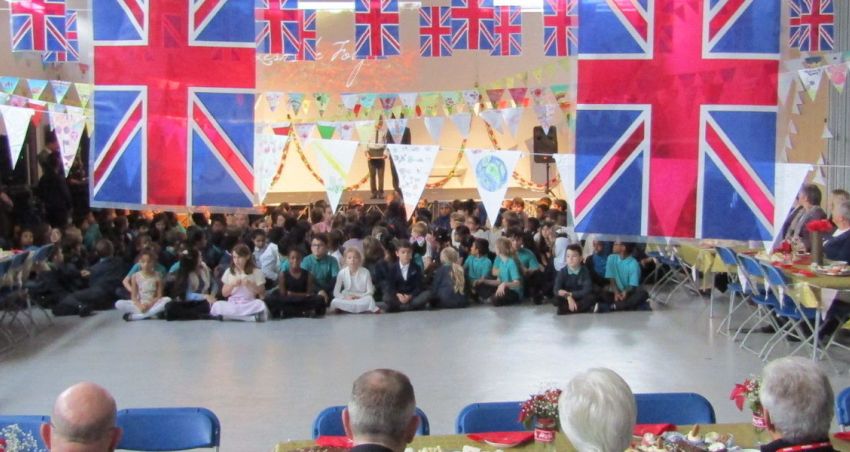 Pupils step back in time for wartime tea dance at Castle Academy